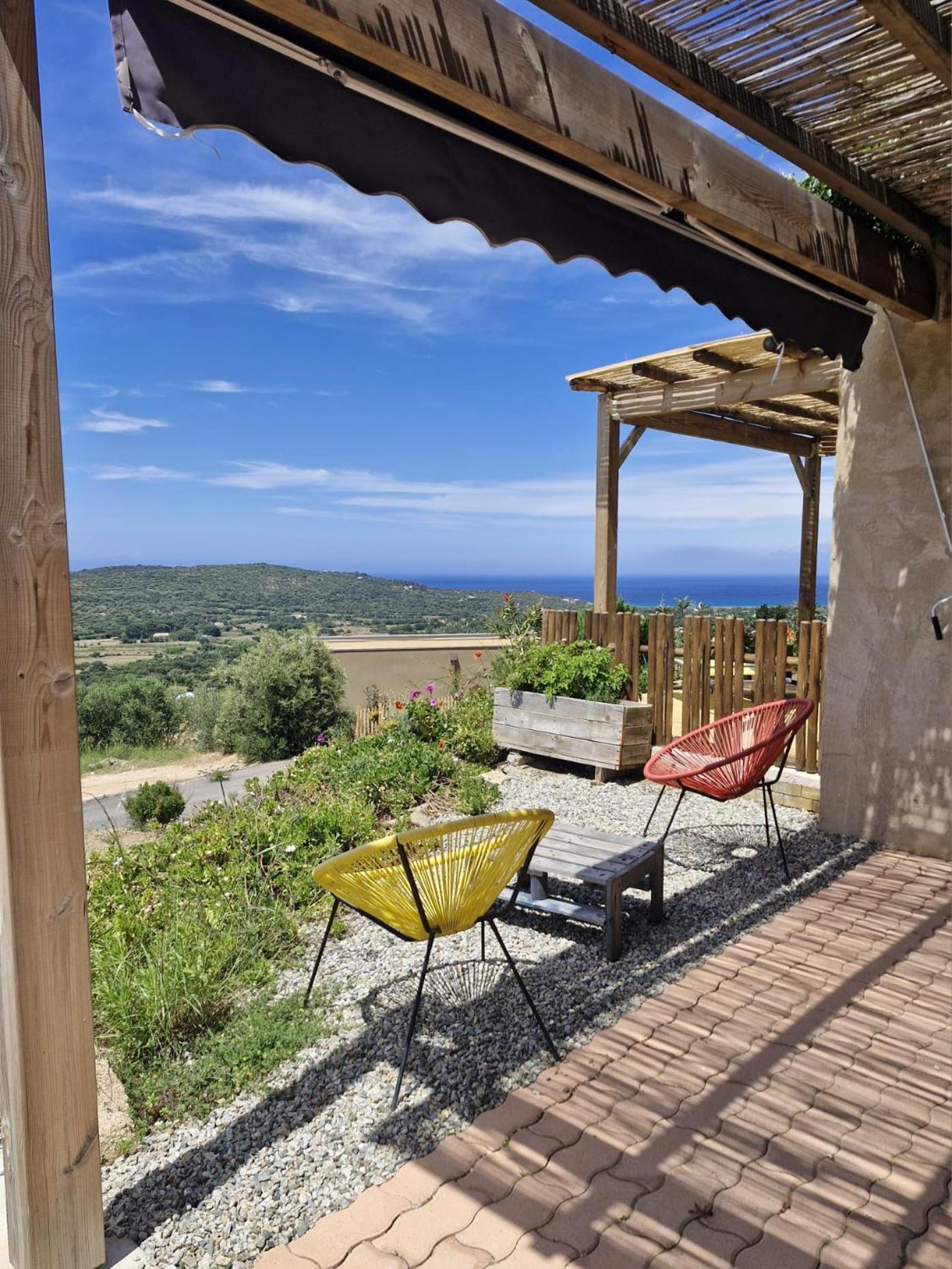Charmant Petit Logement A 3 Kms De La Plage Belgodère Dış mekan fotoğraf